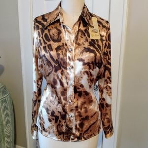 Too-She-She Silk Blouse